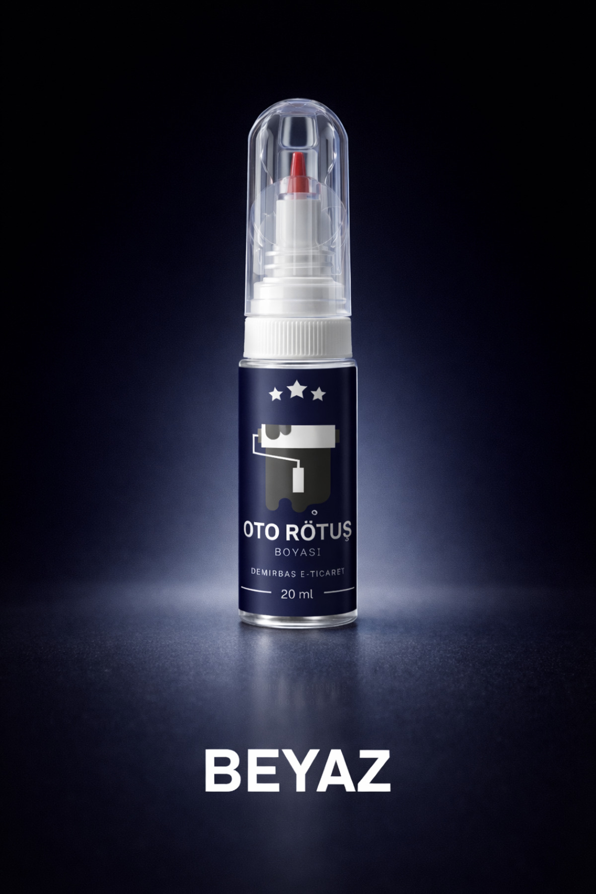 Beyaz Oto Rötuş Boyası 20 ml – Çizik Giderici