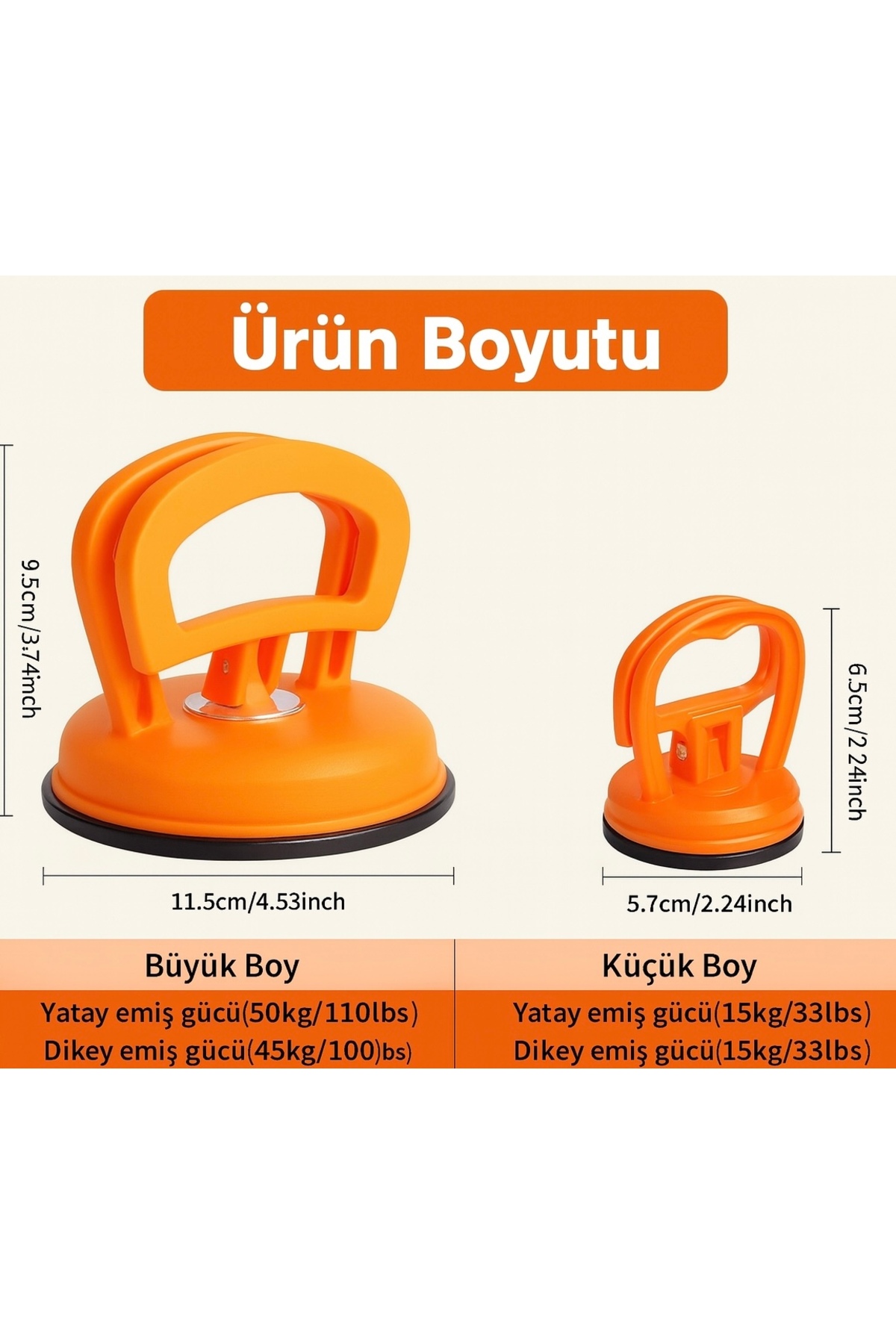 BÜYÜK BOY Oto Göçük Giderici – Güçlü Vakumlu Kaporta Düzeltme Aparatı