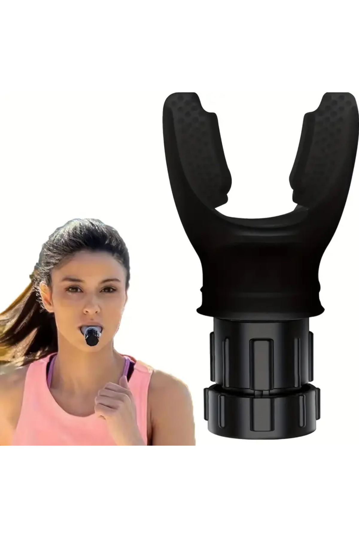 Ayarlanabilir Dirençli Akciğer ve Nefes Egzersiz Cihazı – Sporcu ve Fitness İçin