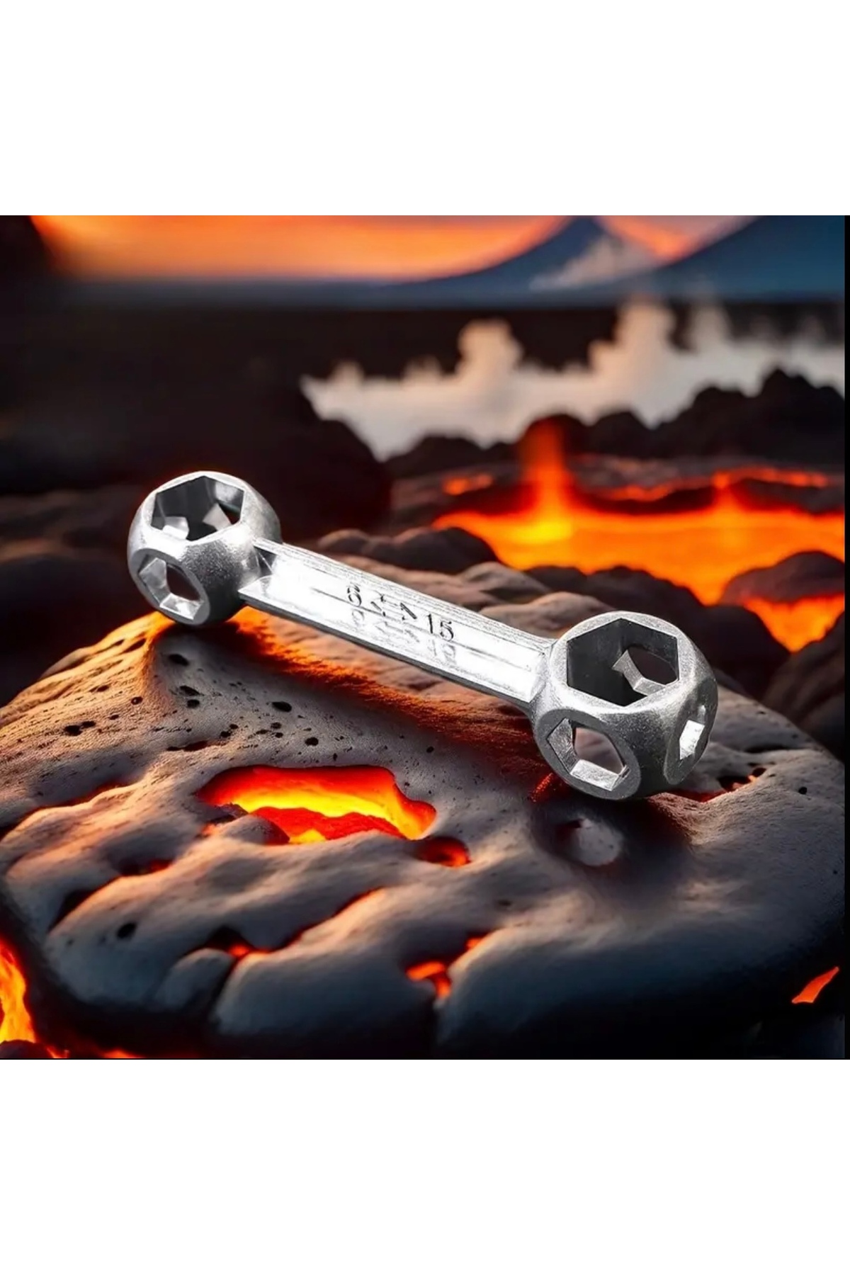 Bisiklet ve Motorsiklet için Çok Fonksiyonlu Anahtar – 6mm-15mm Lokma Anahtar