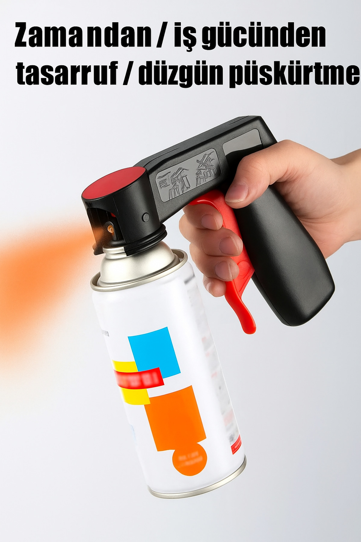 Universal Sprey Tetik Tabancası – Boya, Vernik ve Spreyler için Püskürtme Aparatı