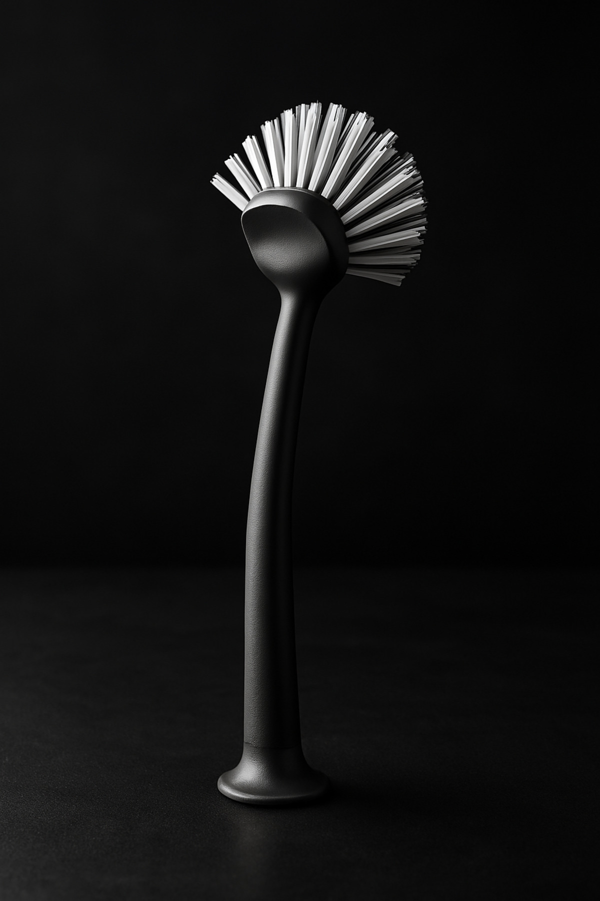 29 cm Ergonomik Saplı Bulaşık Fırçası Sert Kıllı, Dayanıklı ve Şık Tasarım