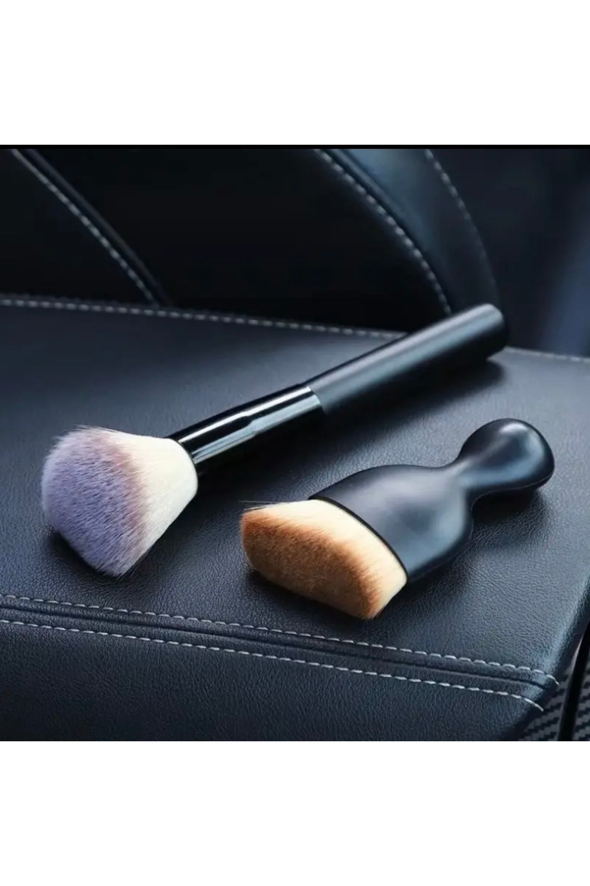 2’li Araç Temizlik Fırça Seti – Detailing Yumuşak Kıllı, Temizleyici