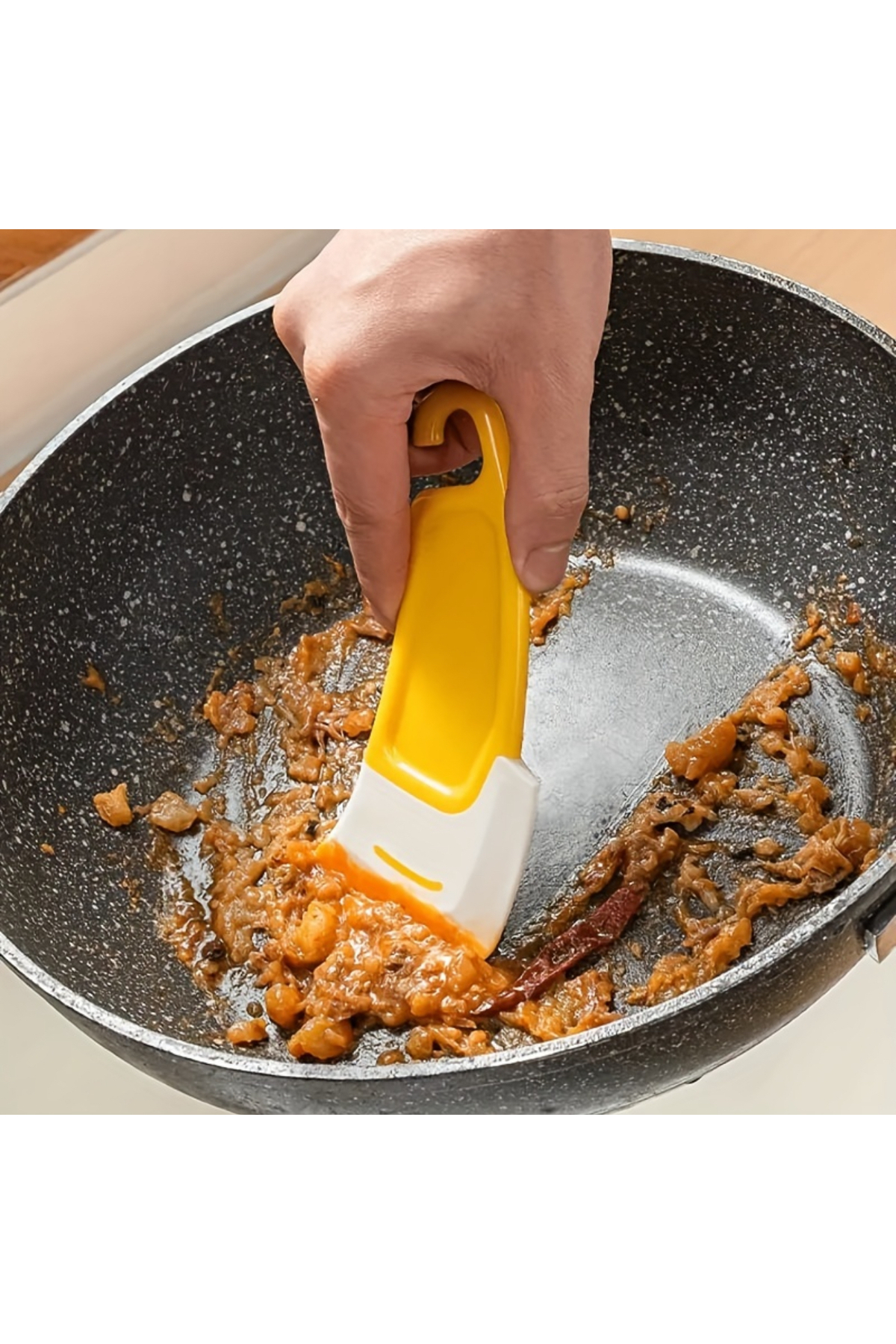 2 Adet Silikon Bulaşık Kazıyıcı – Pratik ve Etkili Temizlik Aracı